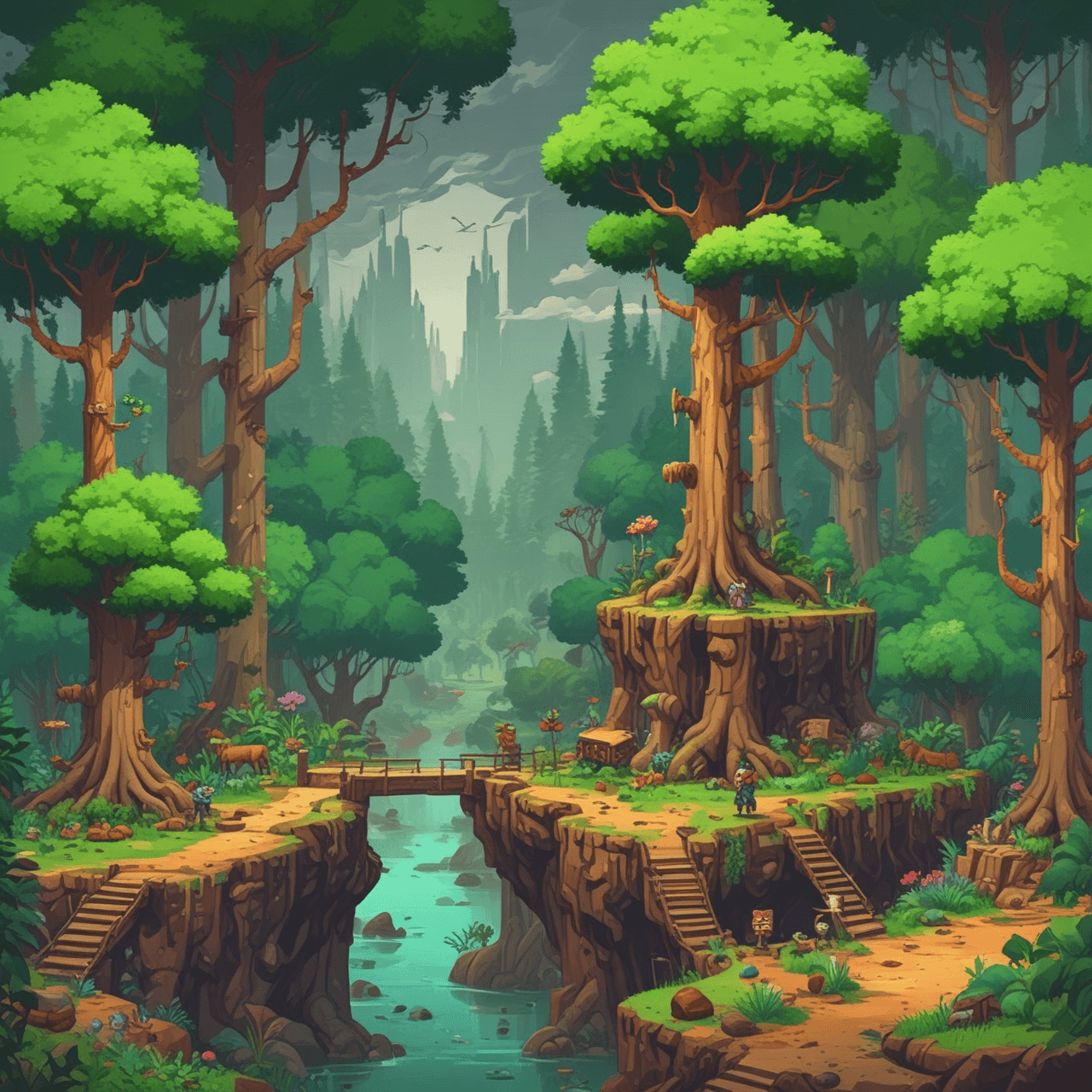 Forest Defender Quiz game banner
