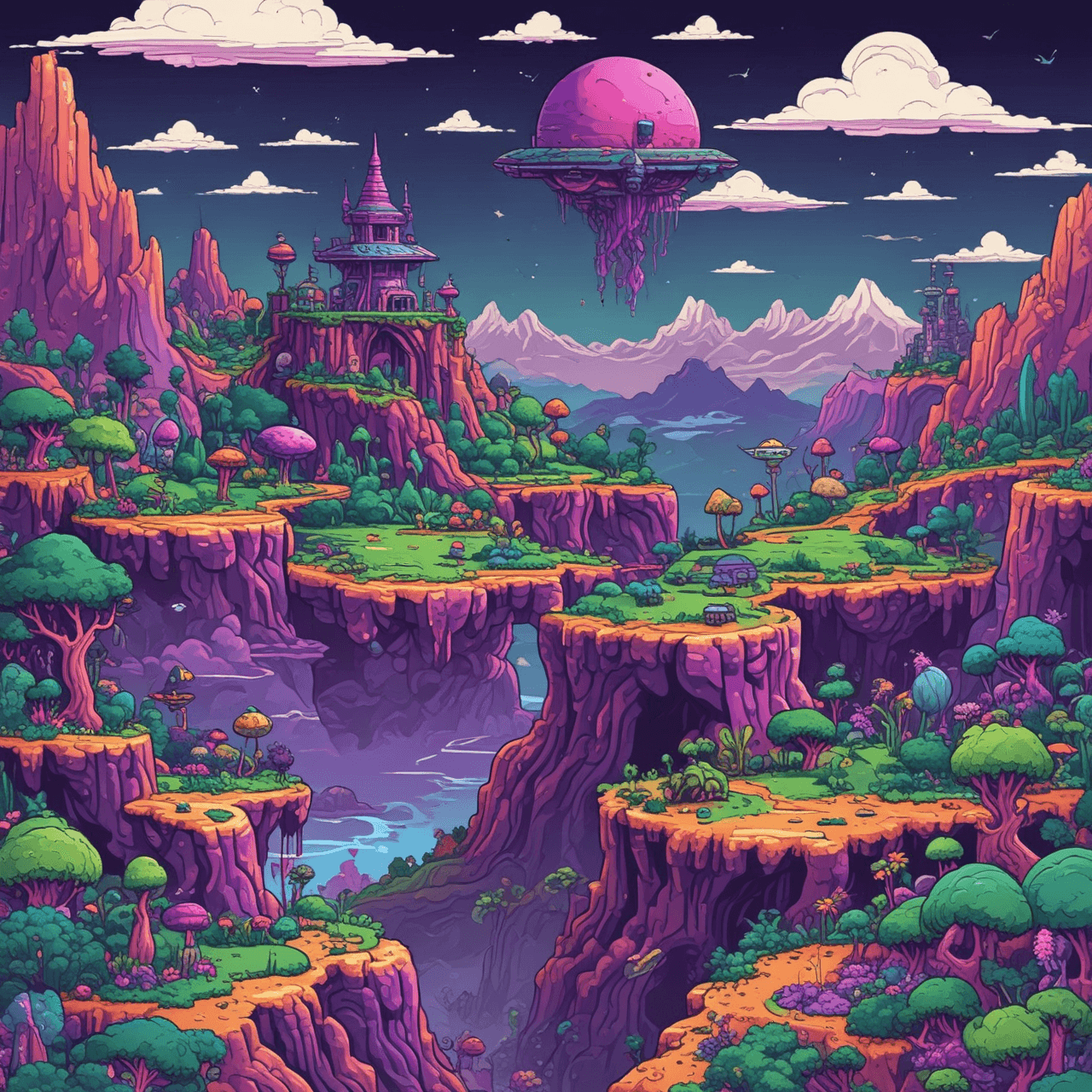 Alien Math Adventure game banner