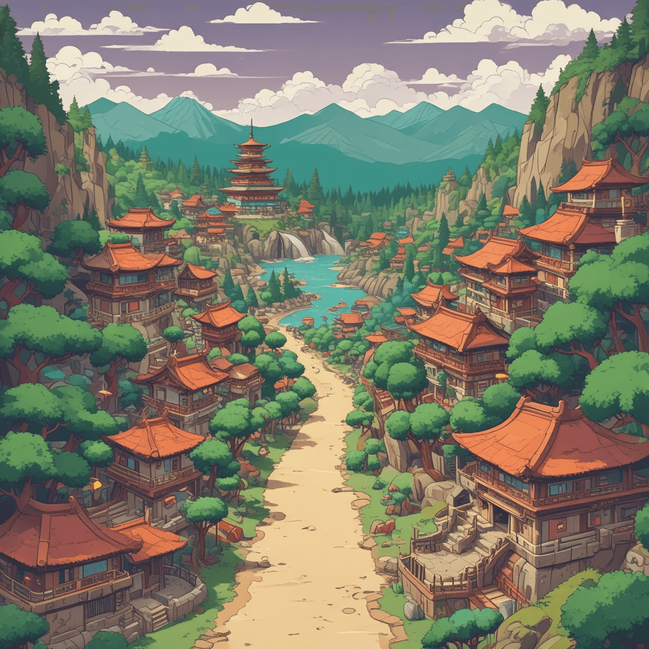 Konoha Geometry Journey game banner
