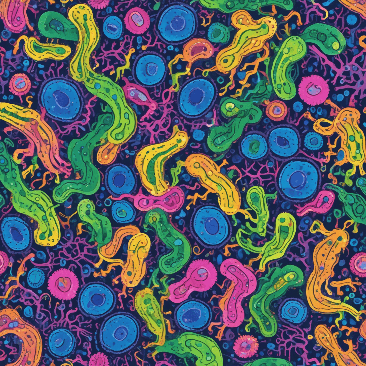 Jetpack Bacteria Adventure game banner