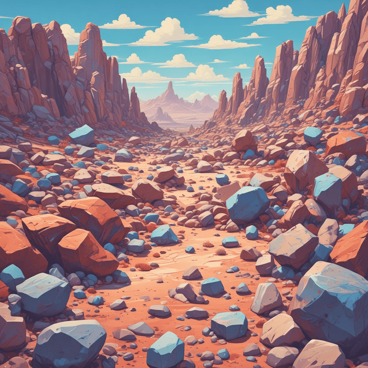 Rock Eater Run game banner