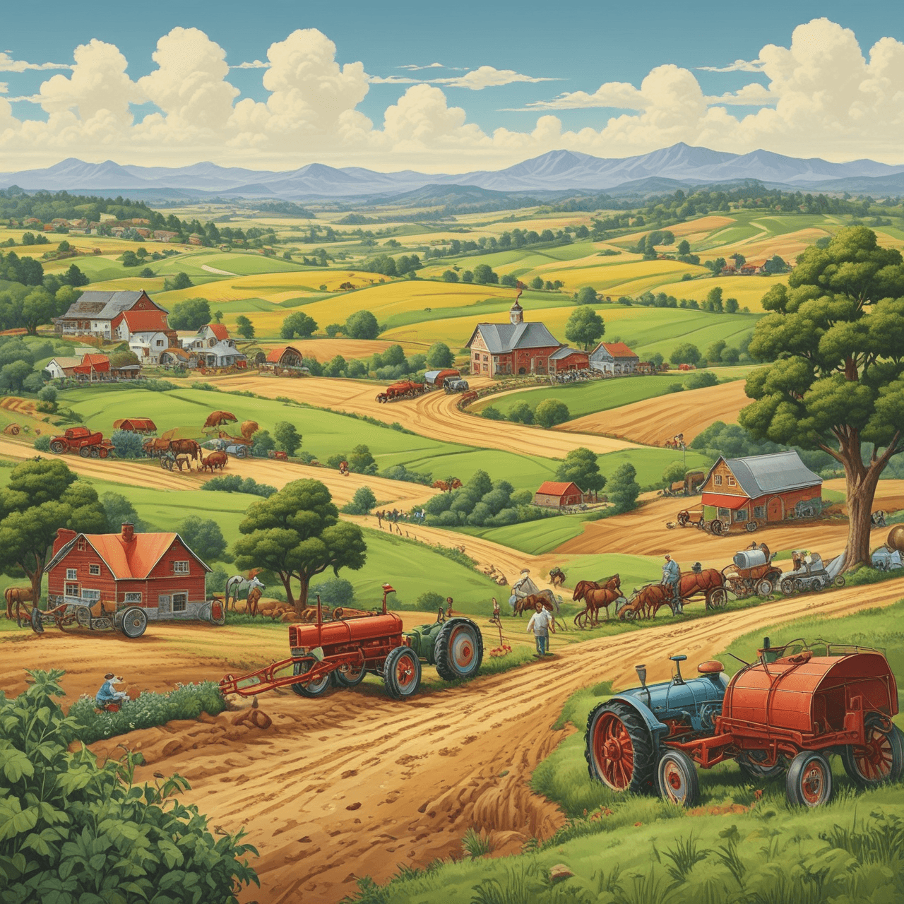 Farming Evolution Race game banner