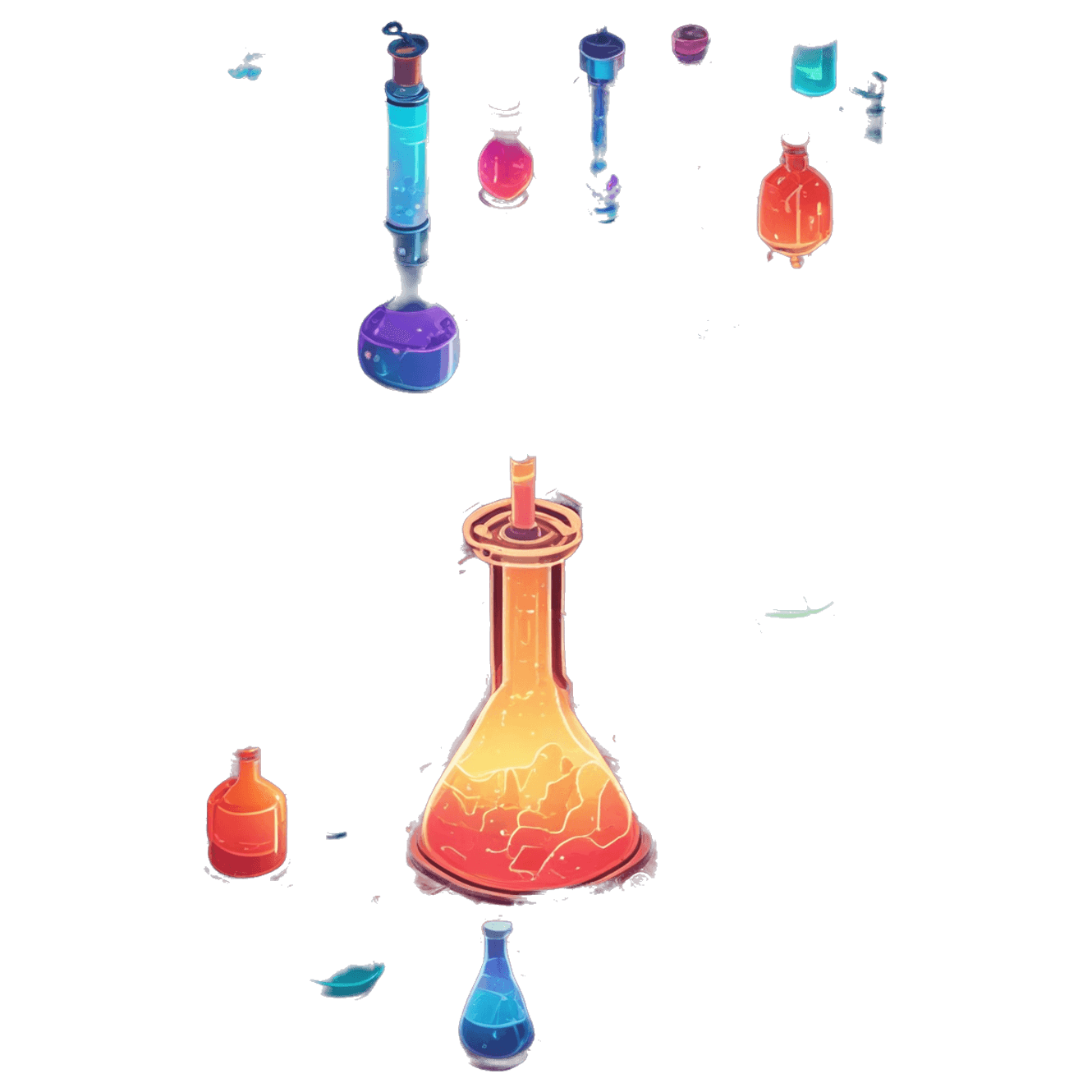 Jetpack Chemistry Adventure game banner