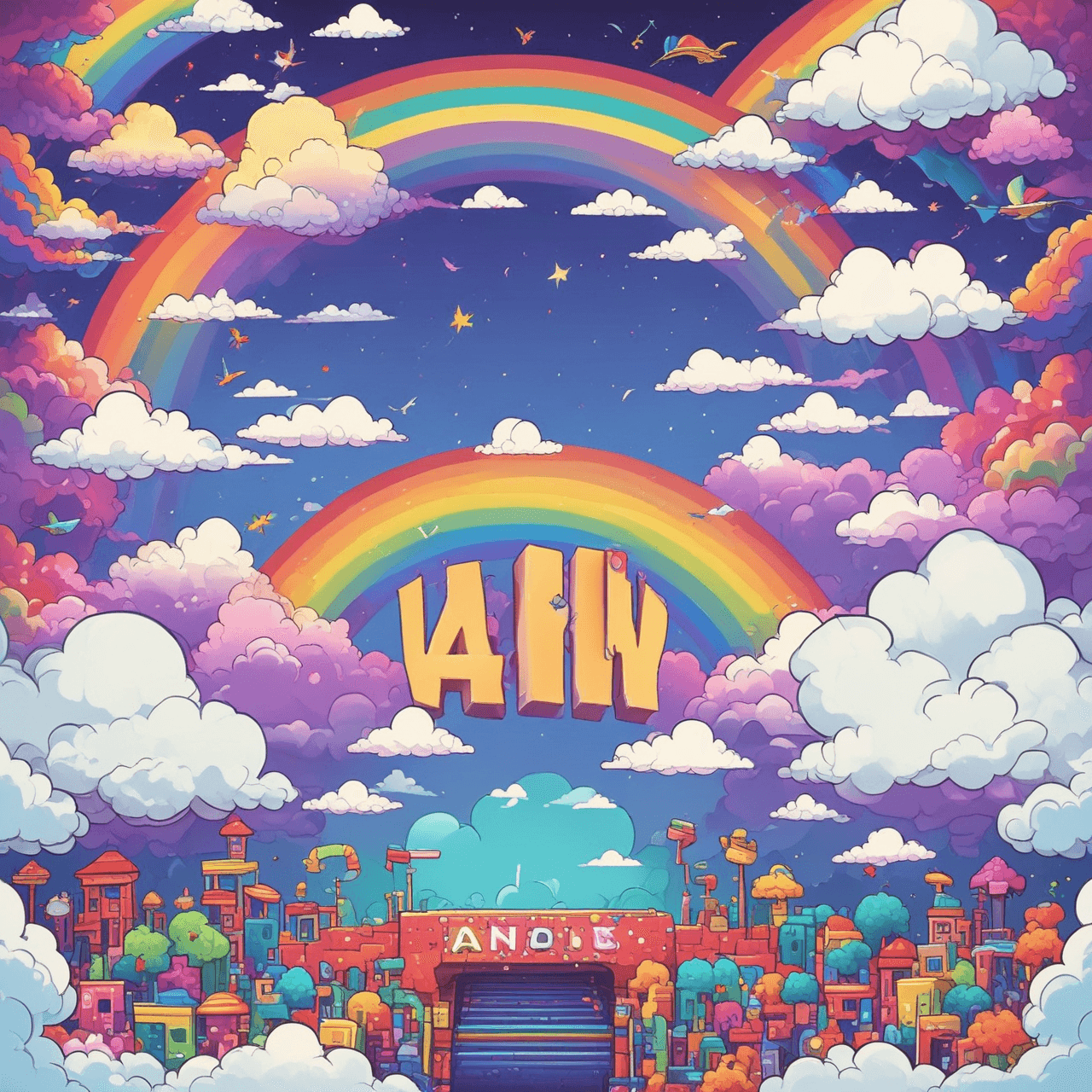 Spelling Cloud Bridge game banner