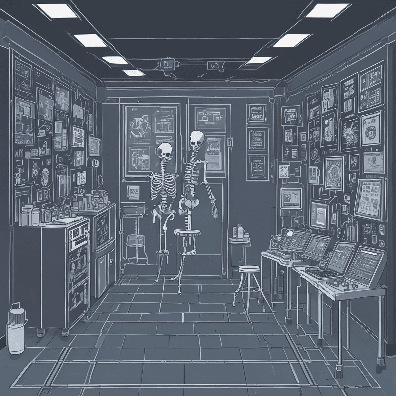Skeletal System Sprint game banner
