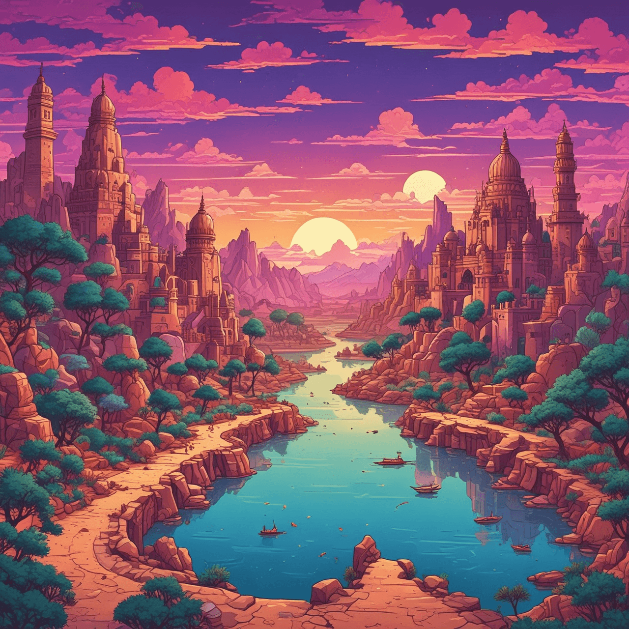 Sacred Path Quiz Run game banner