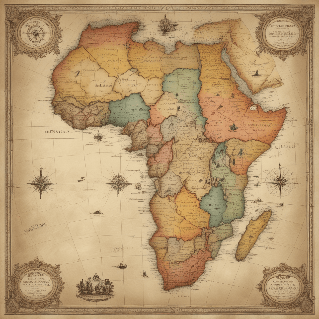 Scramble for Africa Race game banner