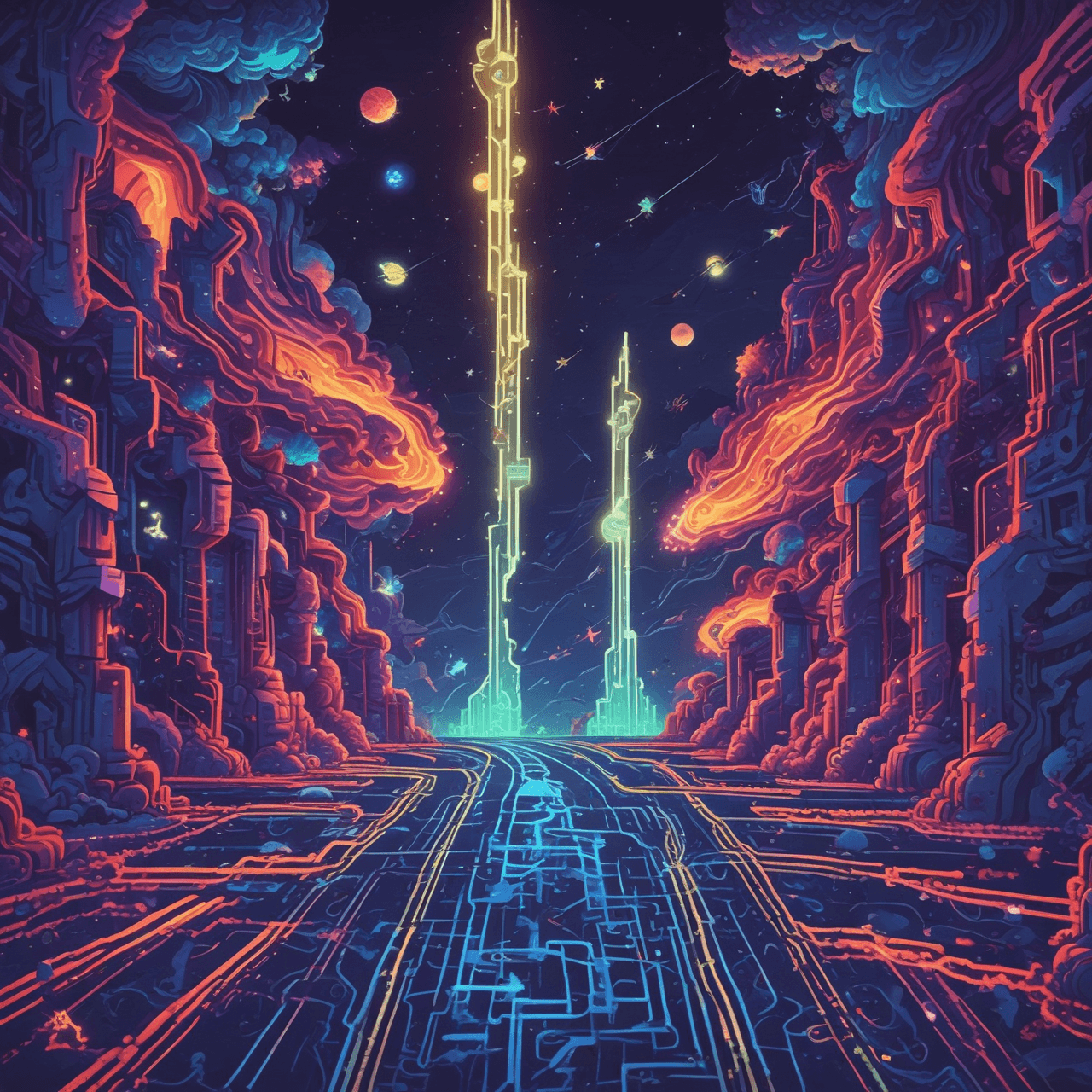 DNA Helix Runner game banner