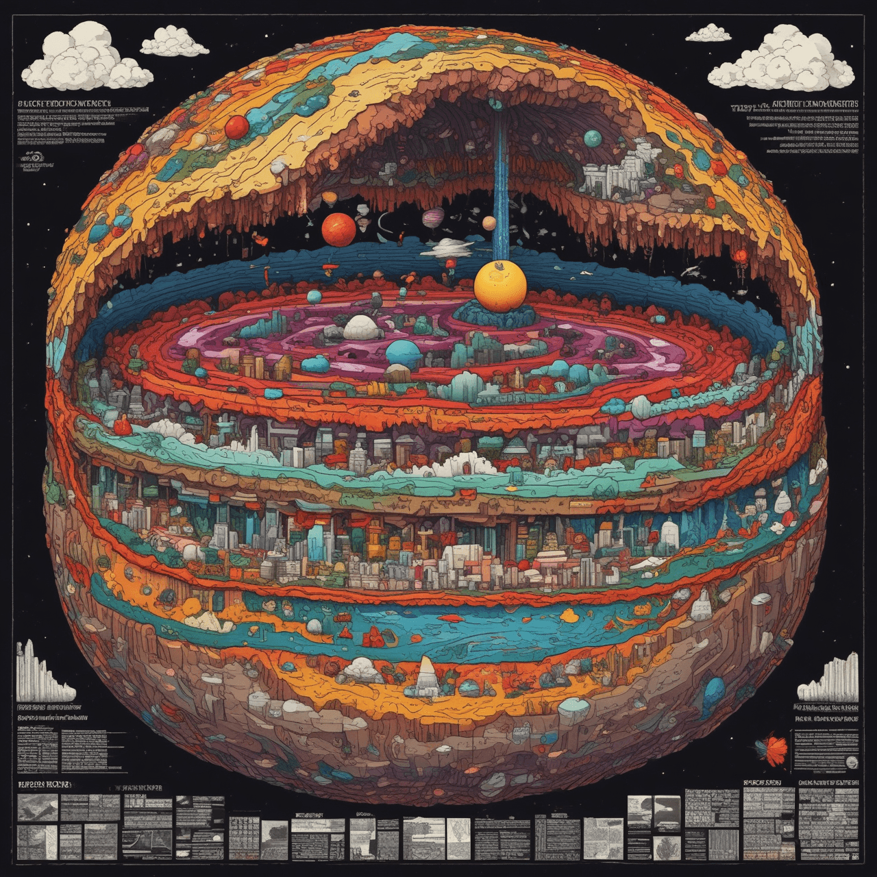Earth's Core Runner game banner