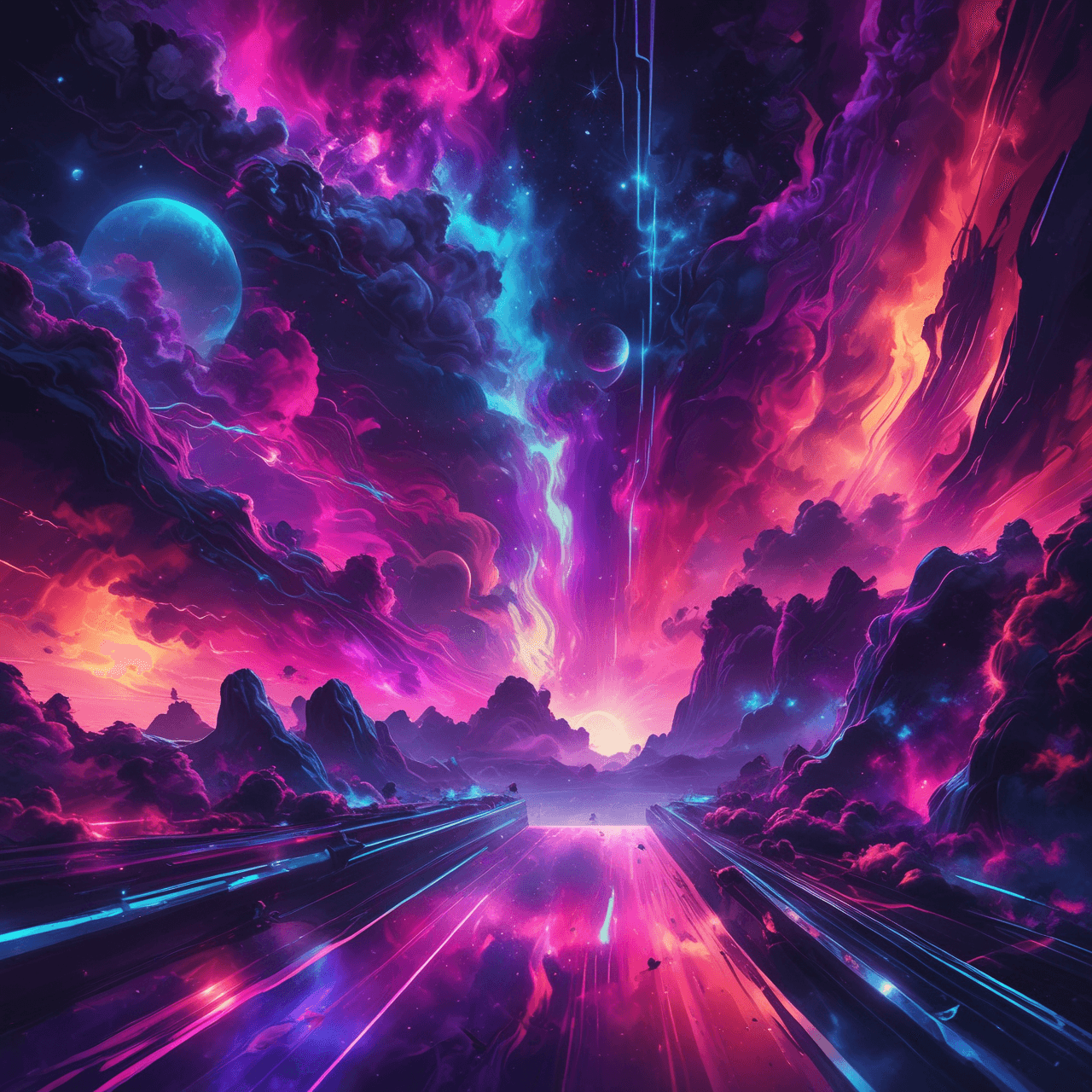 Nebula Jump Quiz game banner