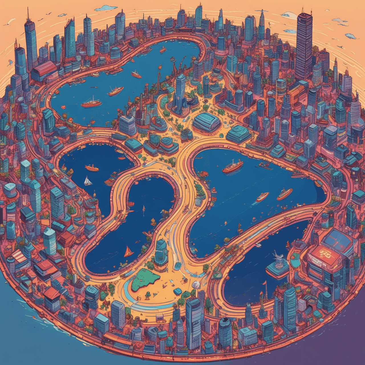 Global Trade Sprint game banner