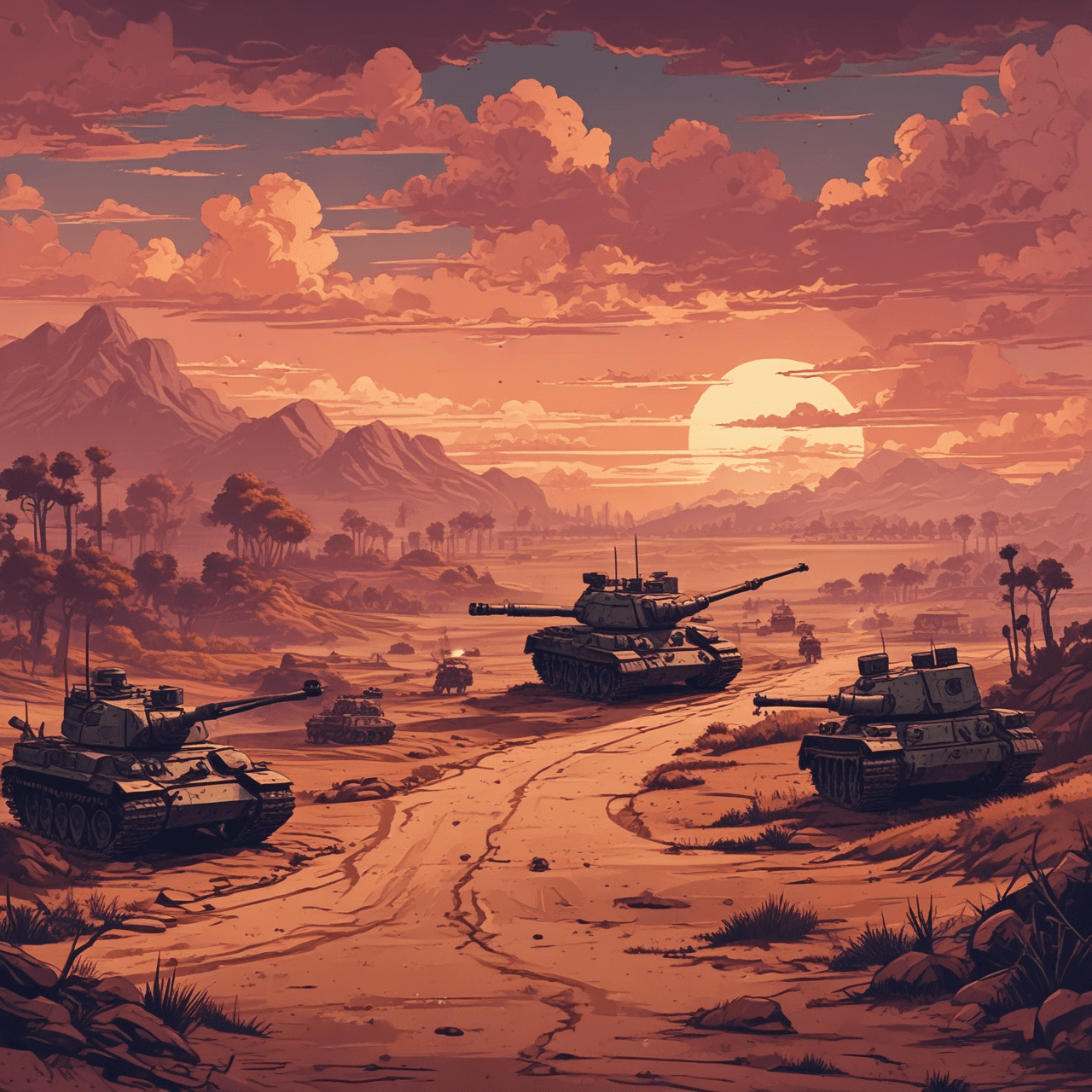 Frontline Command game banner