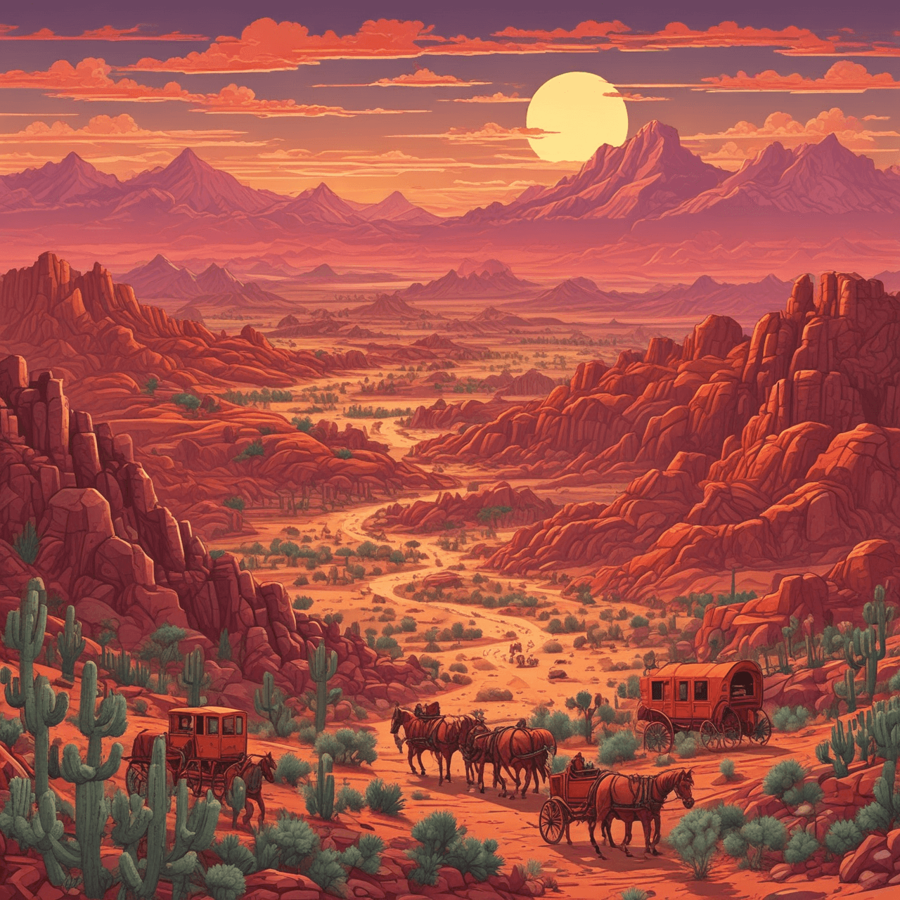 Pioneer Trail Dash game banner