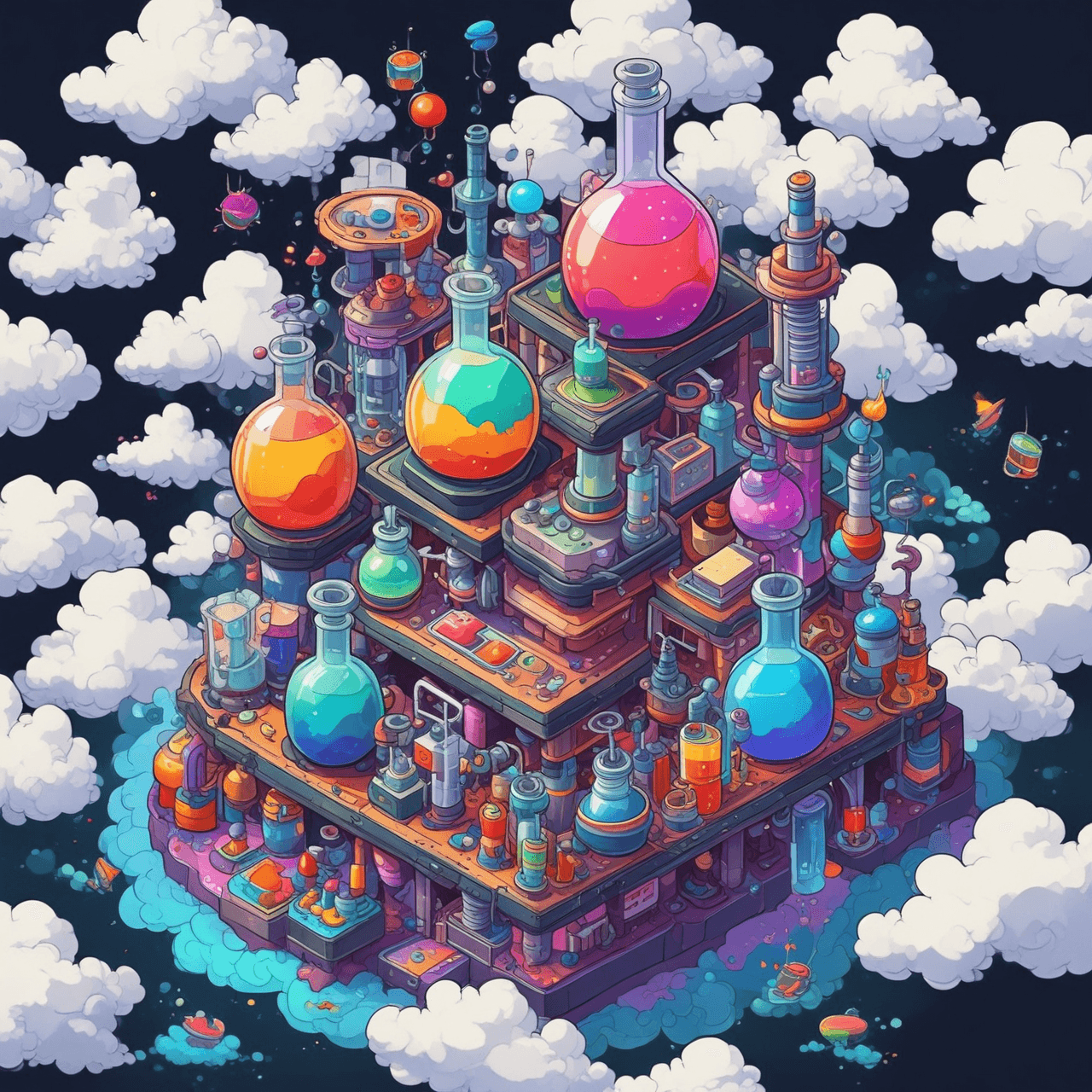 Acid-Base Cloud Hop game banner