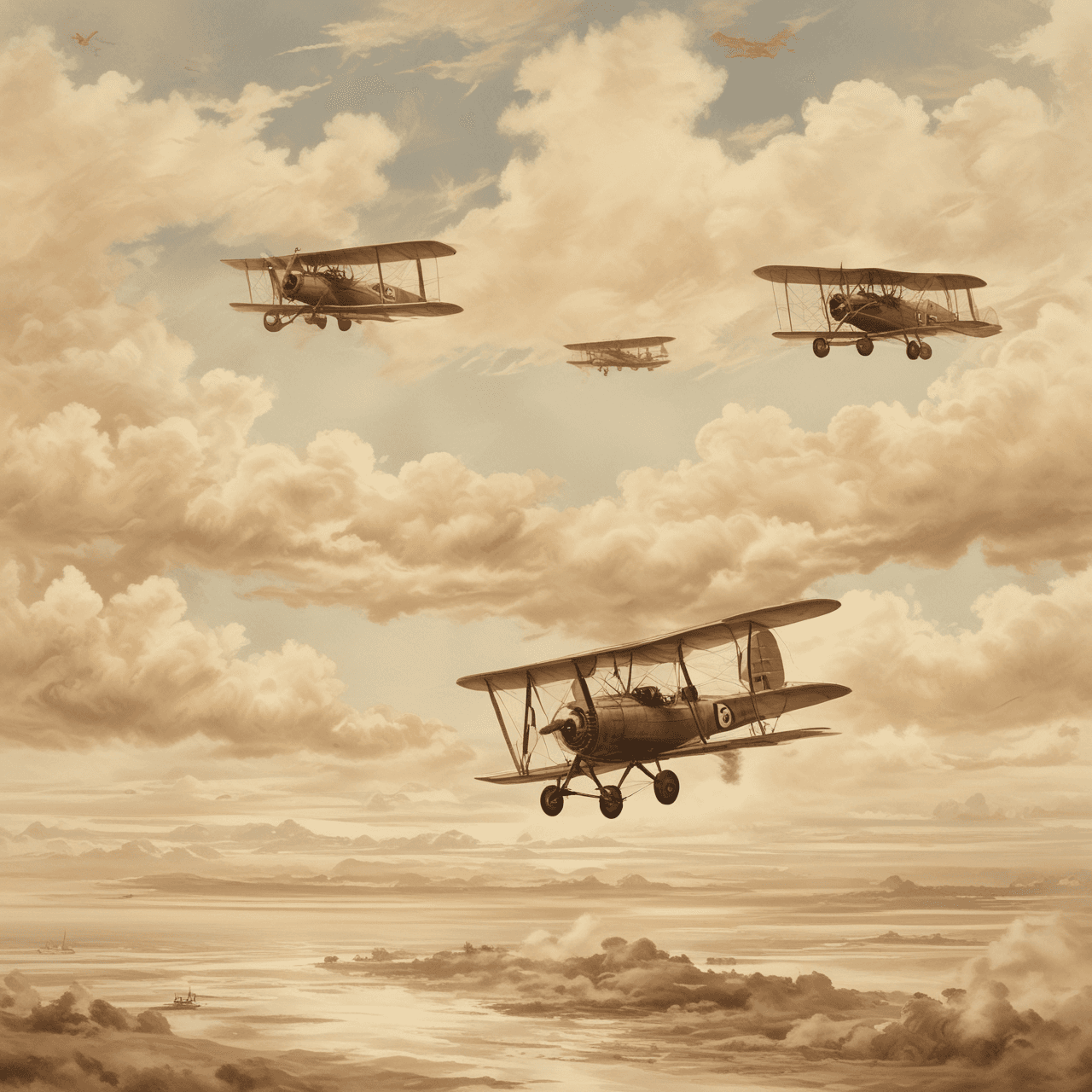 Great War Cloud Walk game banner