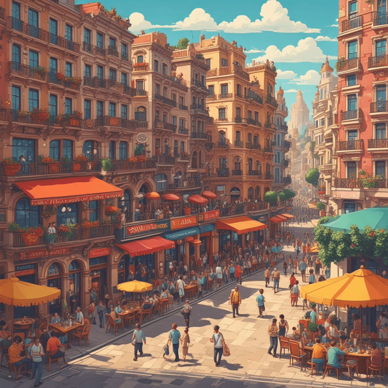 Hola Runner: Spanish Adventure game banner