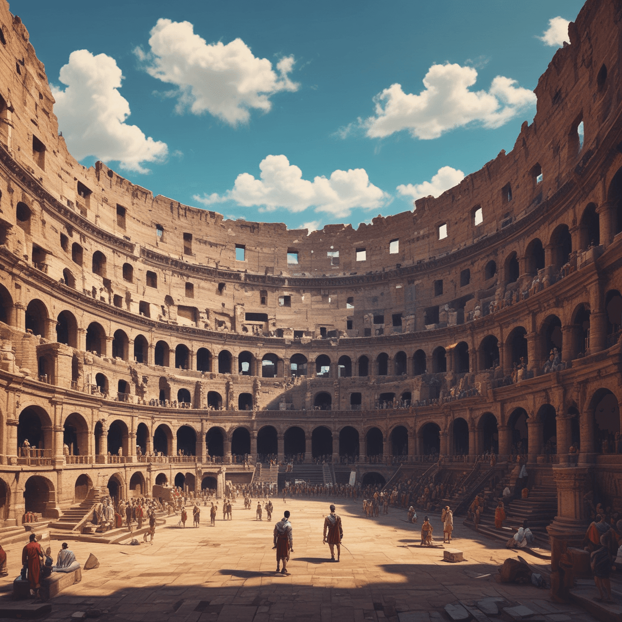 Roman Chariot Race game banner