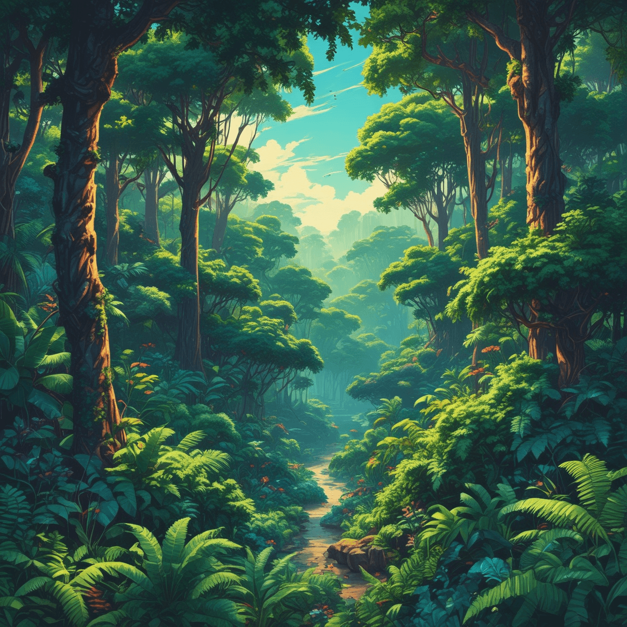 Biology Cloud Hop game banner