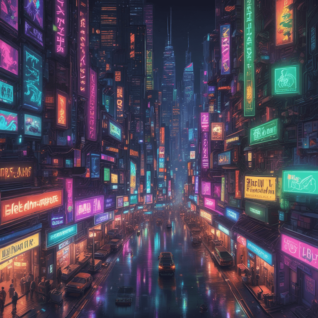 Cyber-Cat Showdown game banner