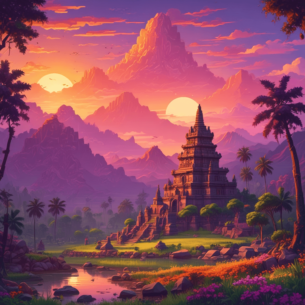 Petualangan Kuis Jetpack Sejarah Indonesia game banner