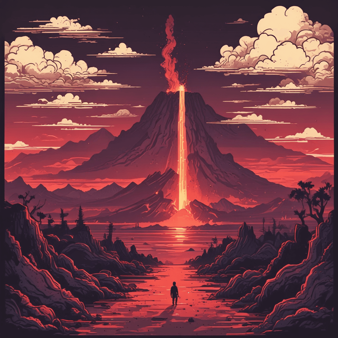 Eruption Race game banner