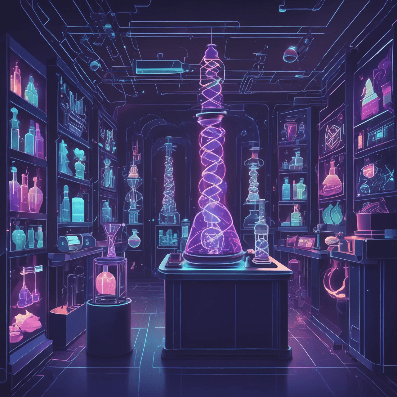 Science Lab Leap game banner