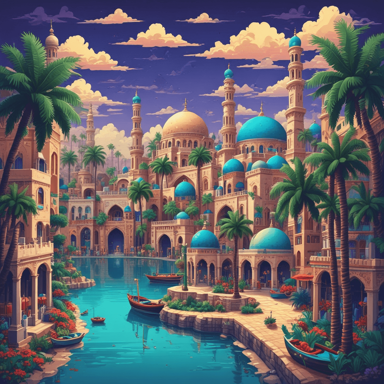 Islamic civilization game banner
