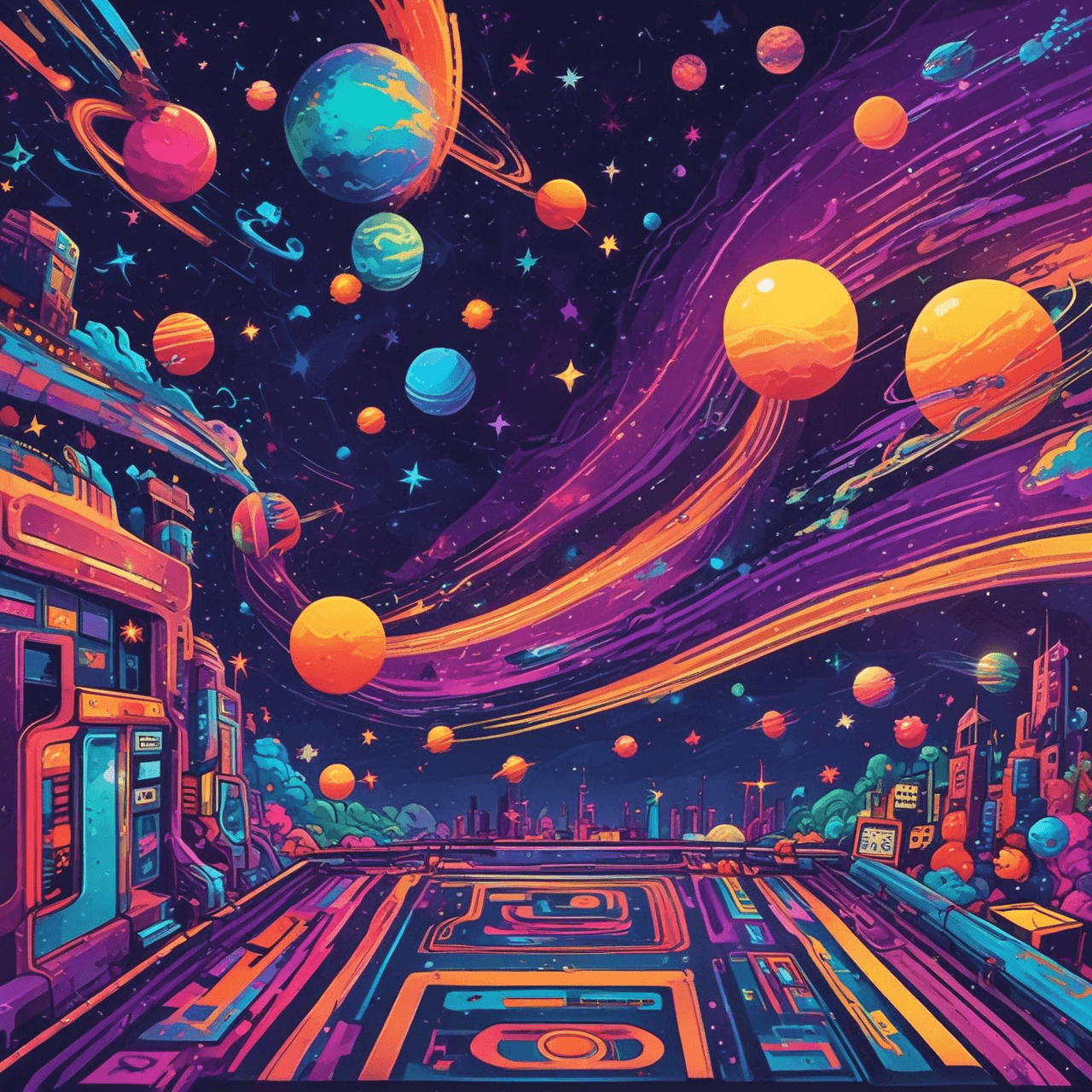 Cosmic Quiz Challenge game banner