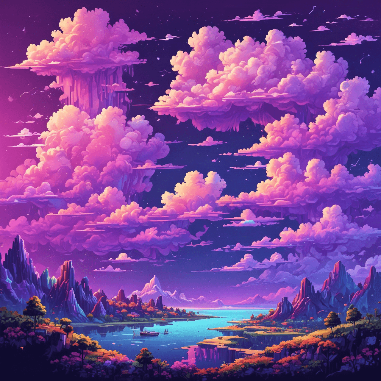 Quadratic Cloud Hop game banner