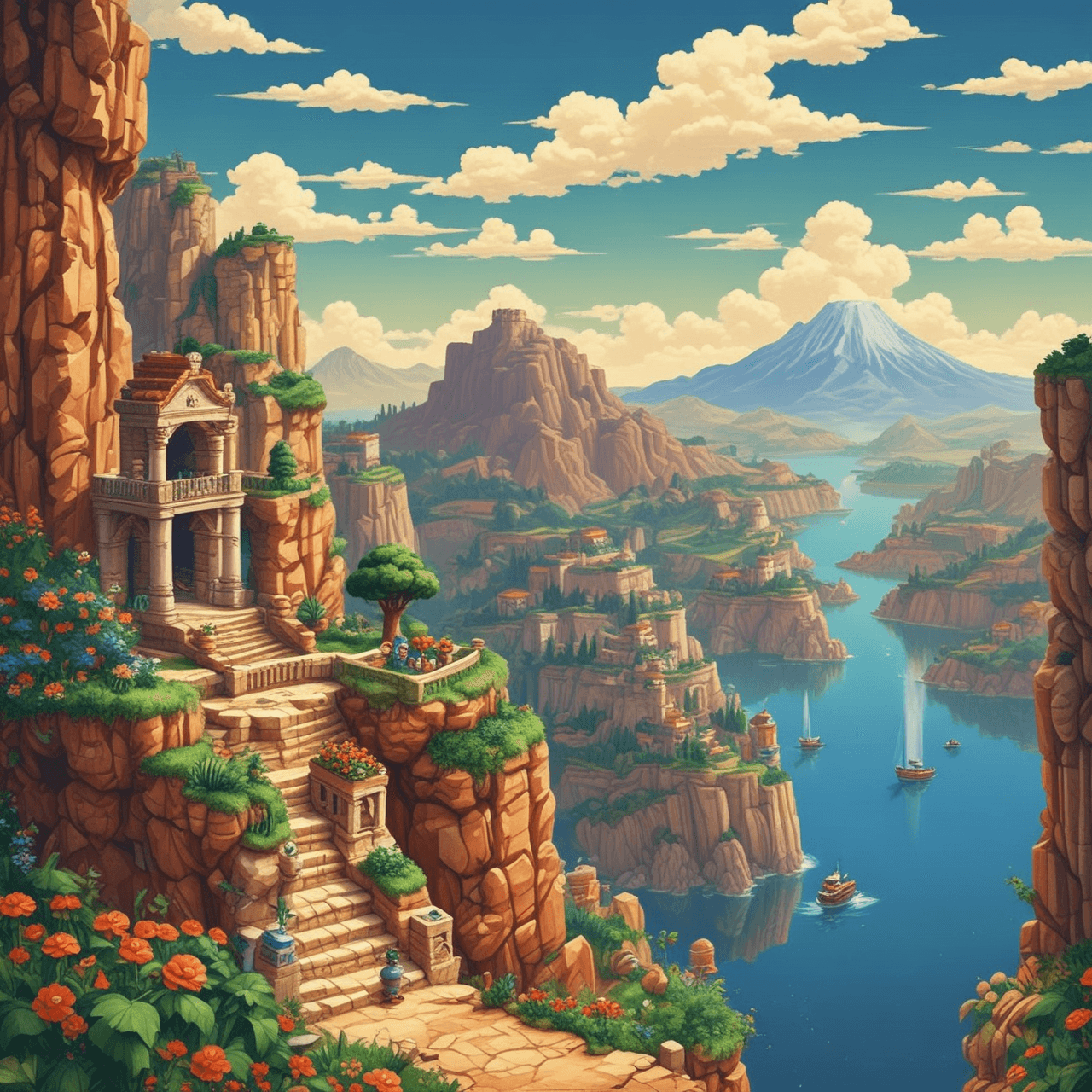 Jetpack Quiz: Arte Greca game banner