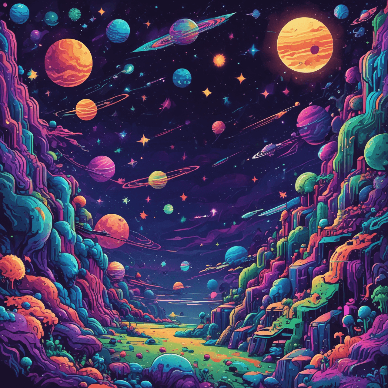 Cosmic Calculation Run game banner