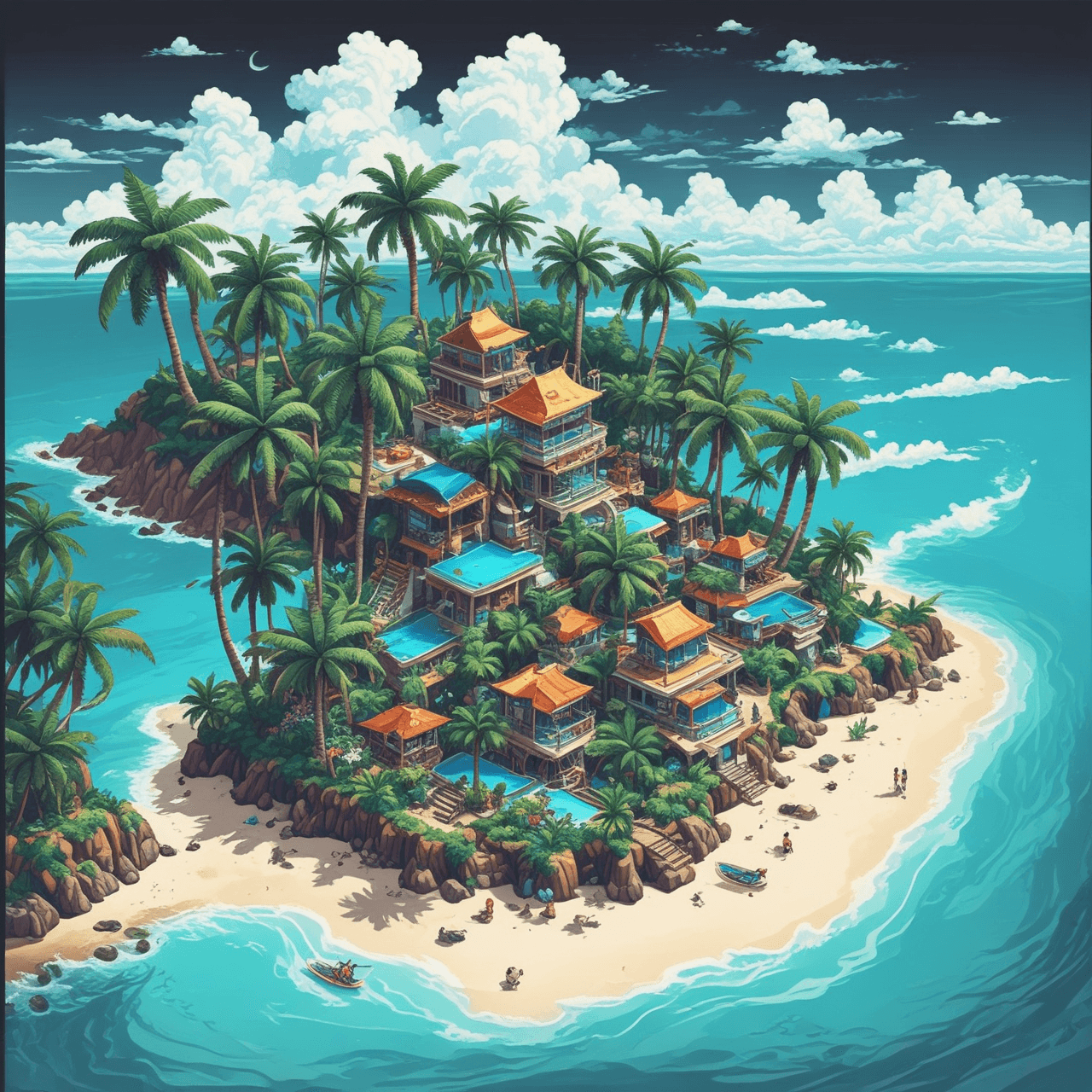 Island Game Dev Run game banner