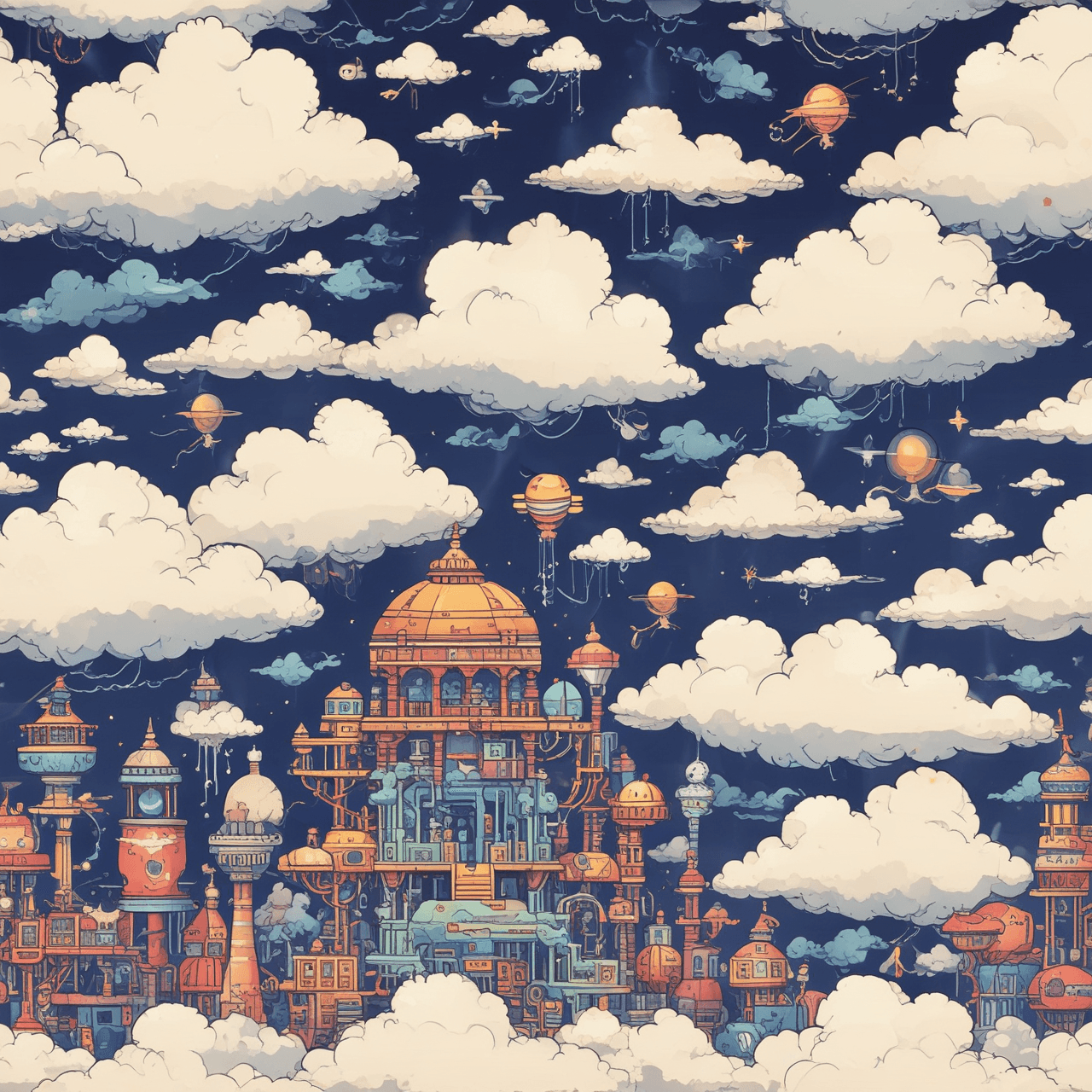 Science Cloud Bridge game banner