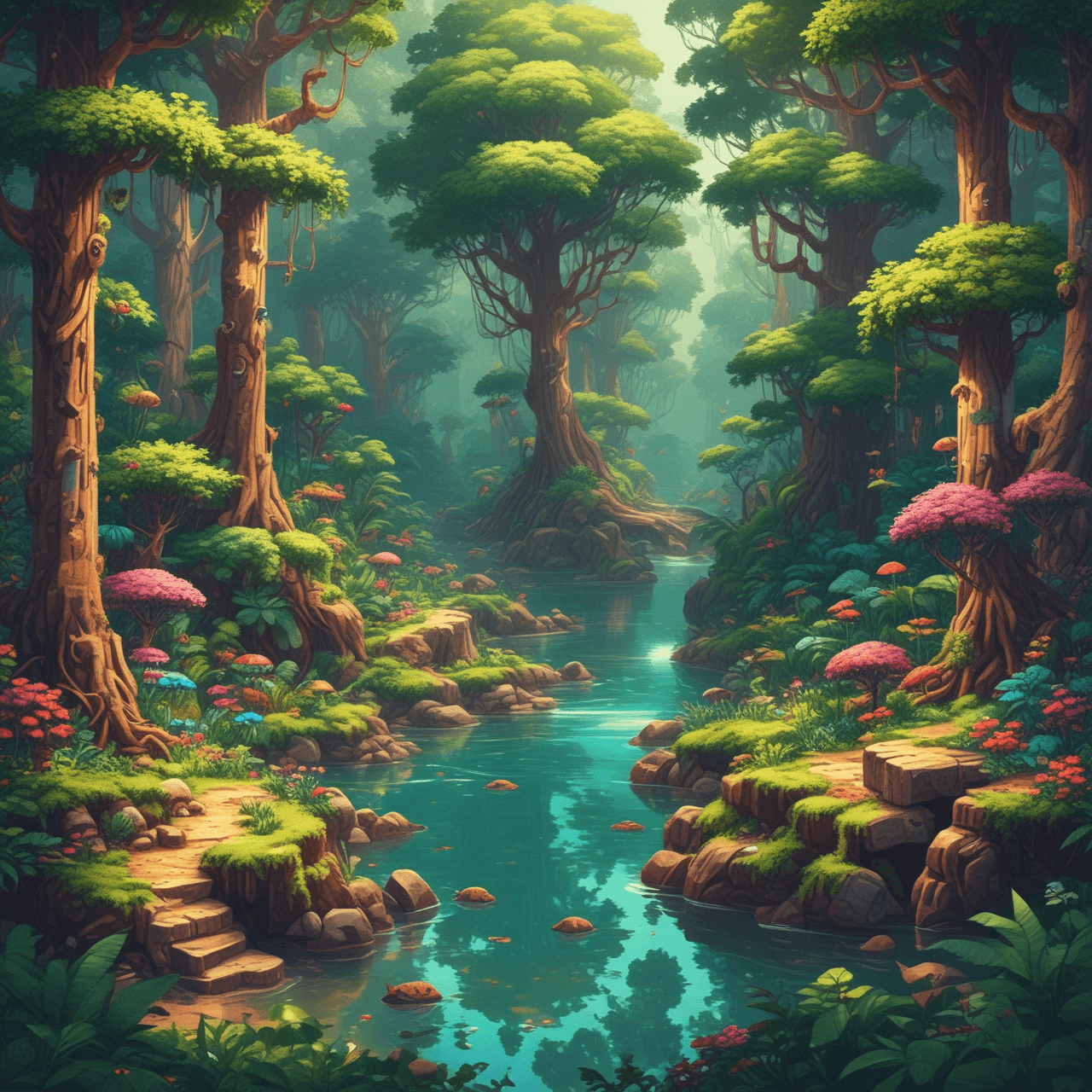 Ecosystem Survival Run game banner
