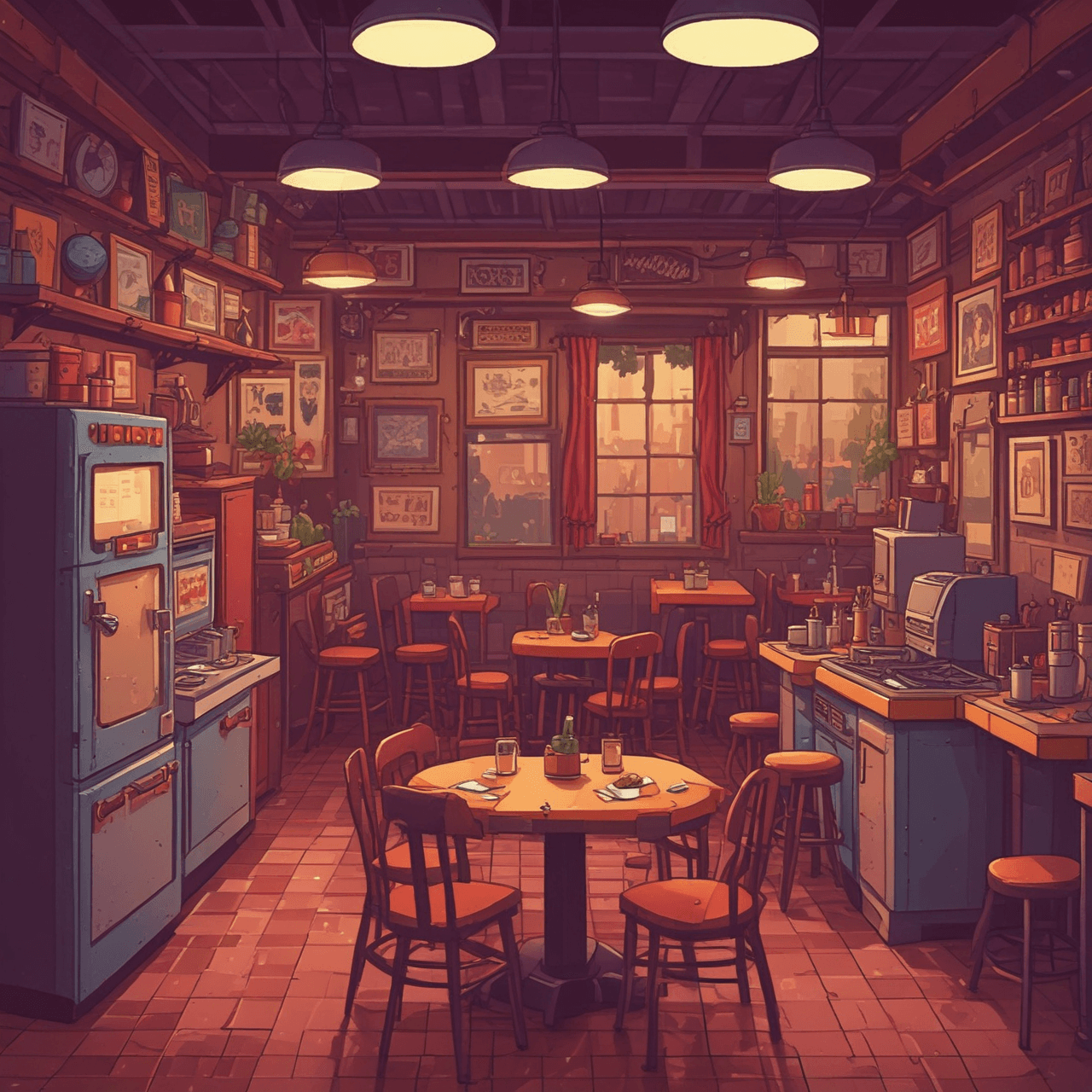 Restaurant Taalquiz game banner