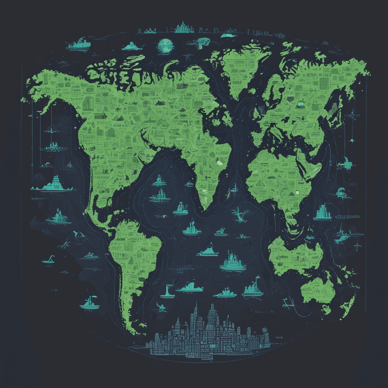 Global Business Run game banner