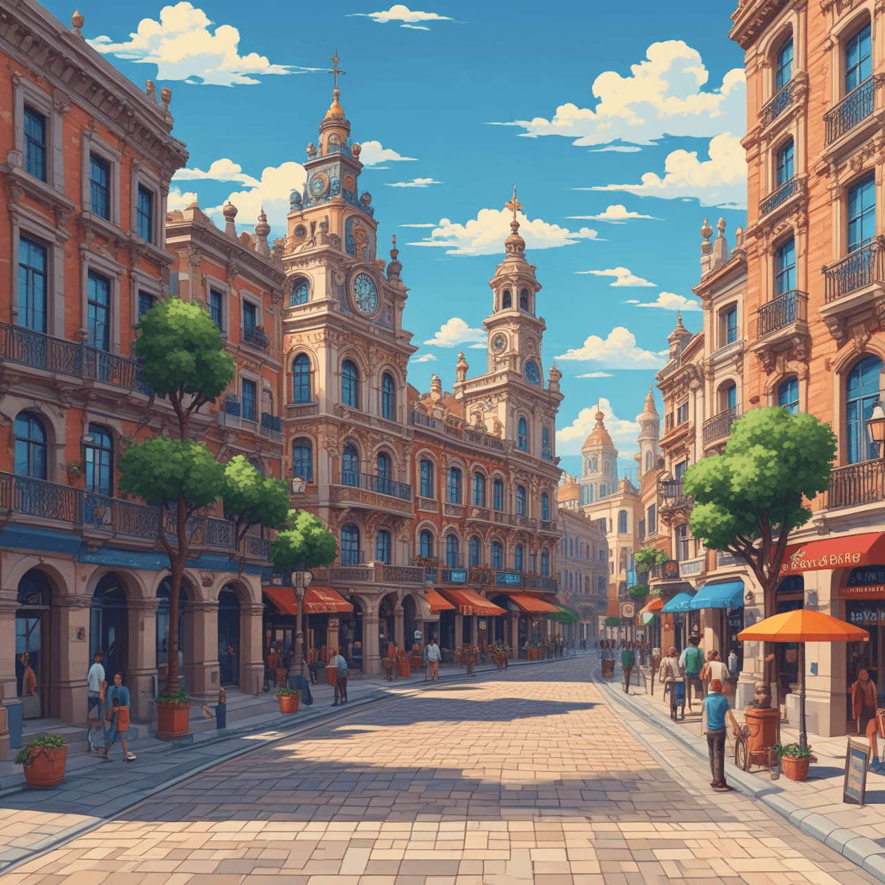 Tiempo Español Race game banner