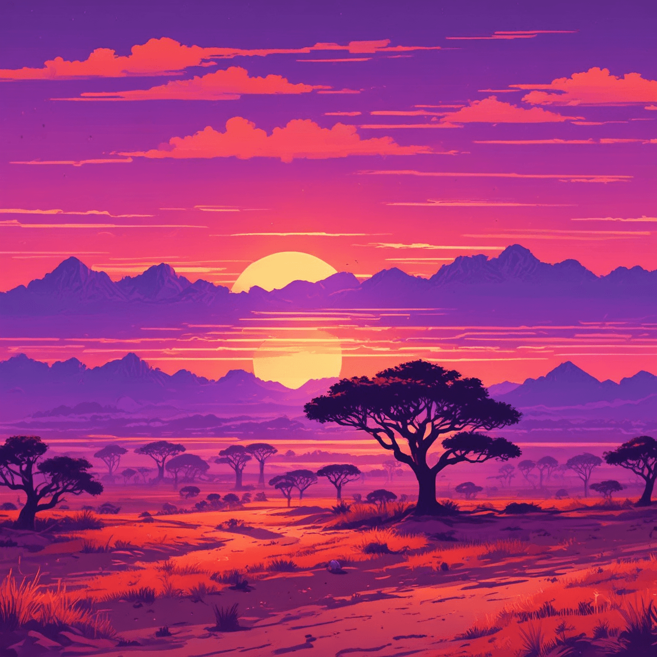 African Freedom Run game banner