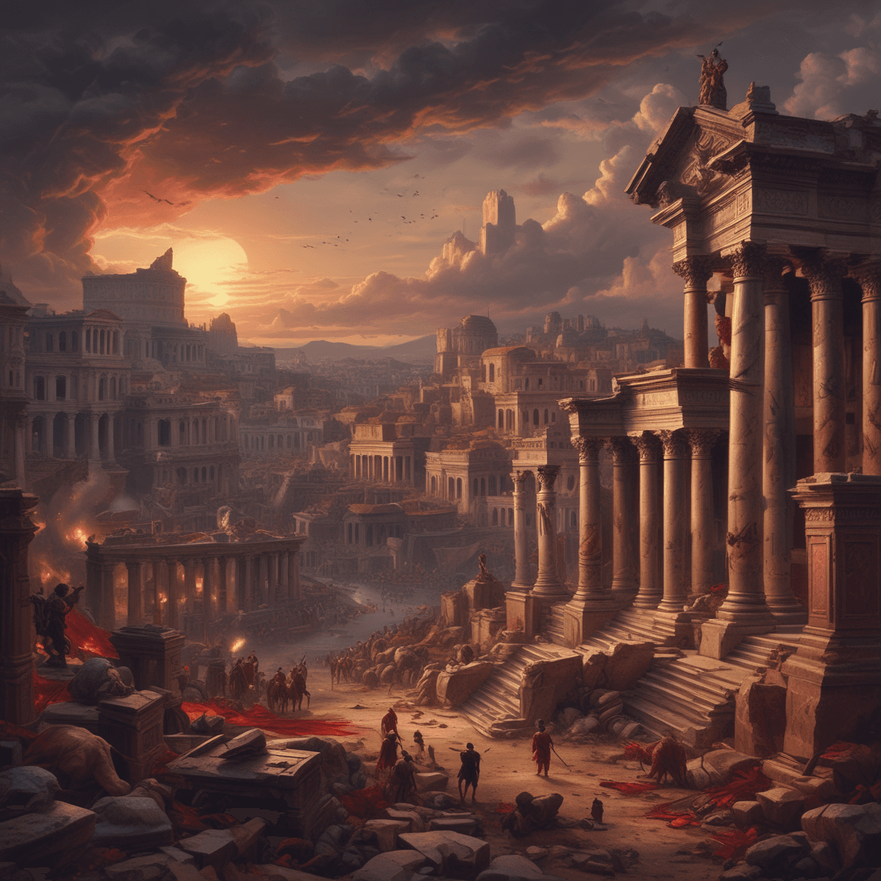 Aventura de Quiz del Imperio Romano game banner