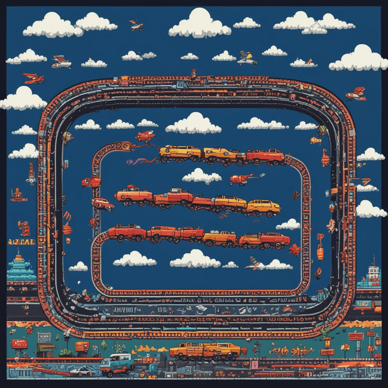 Carrera de Categorías game banner