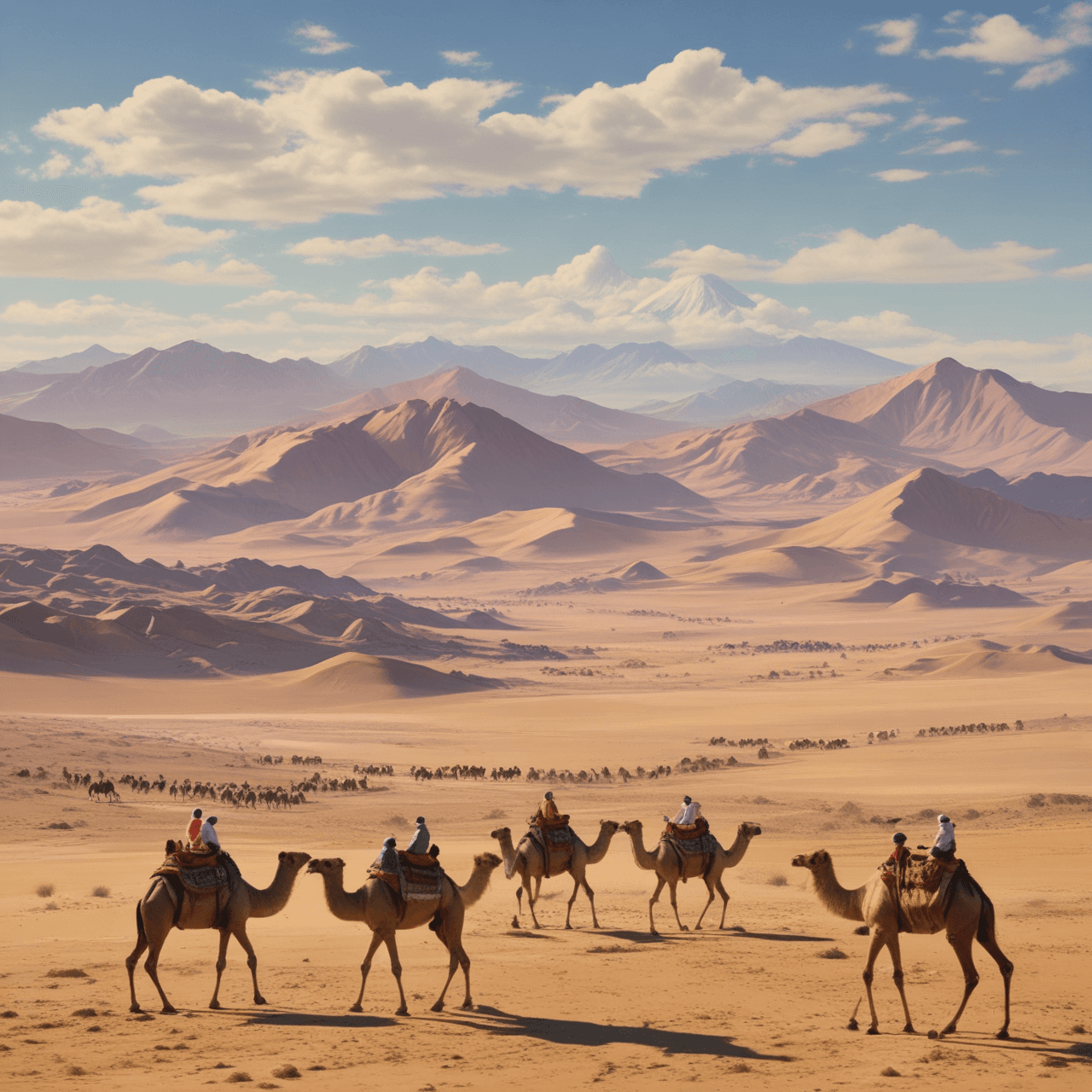 Silk Road Jump game banner