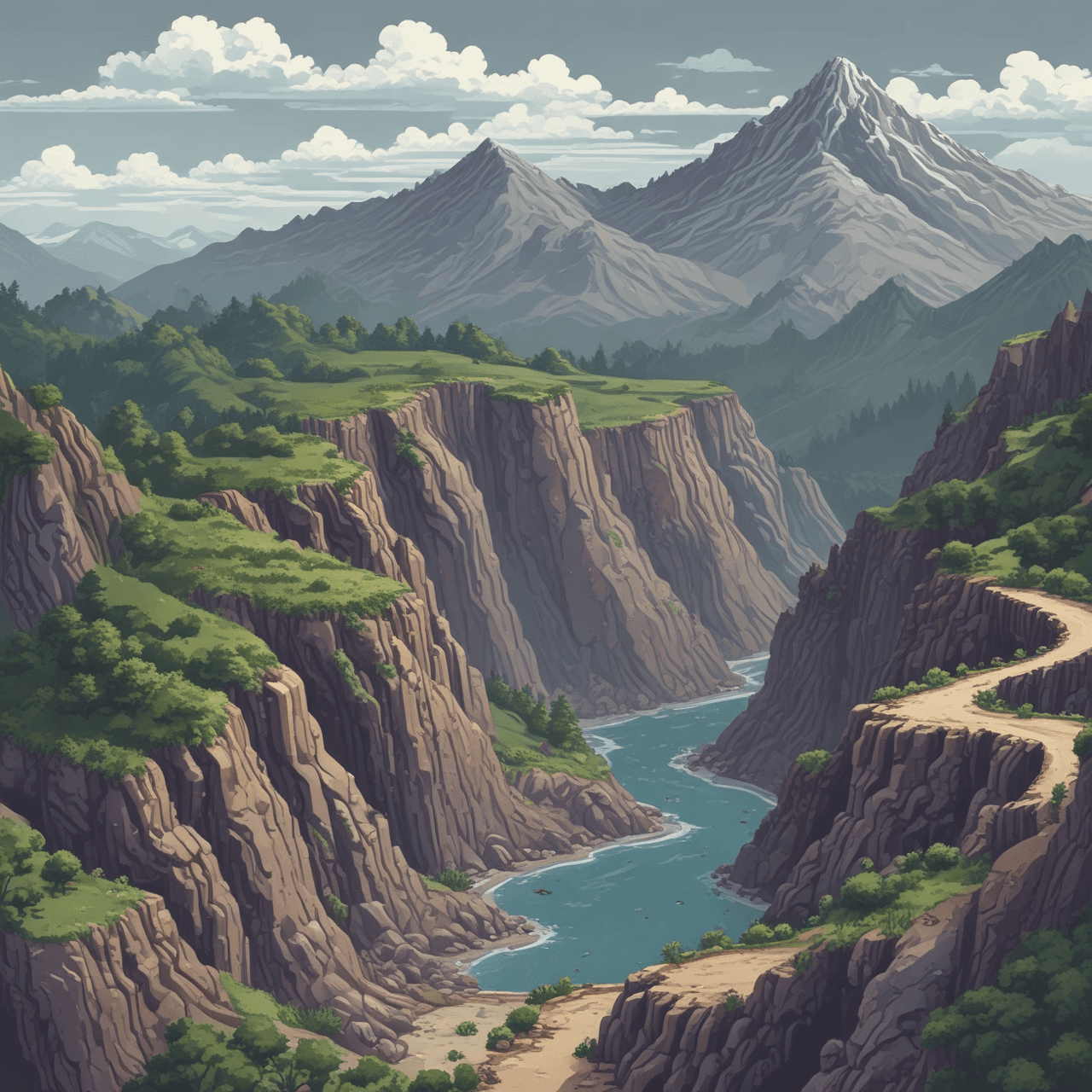 Earthflow Rush game banner