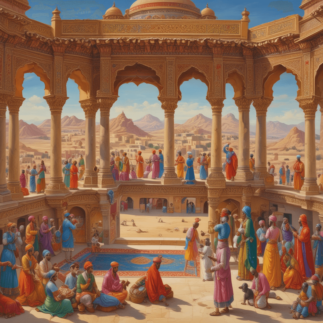 Rajasthani Art Run game banner