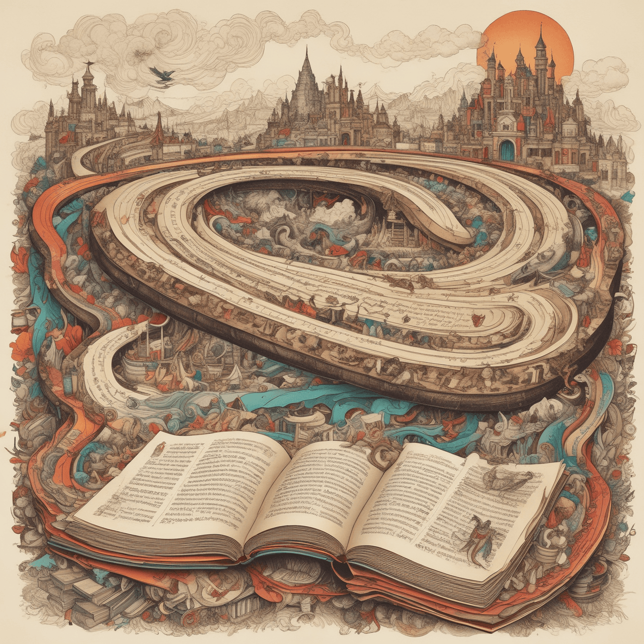 Zelito's Literary Race game banner