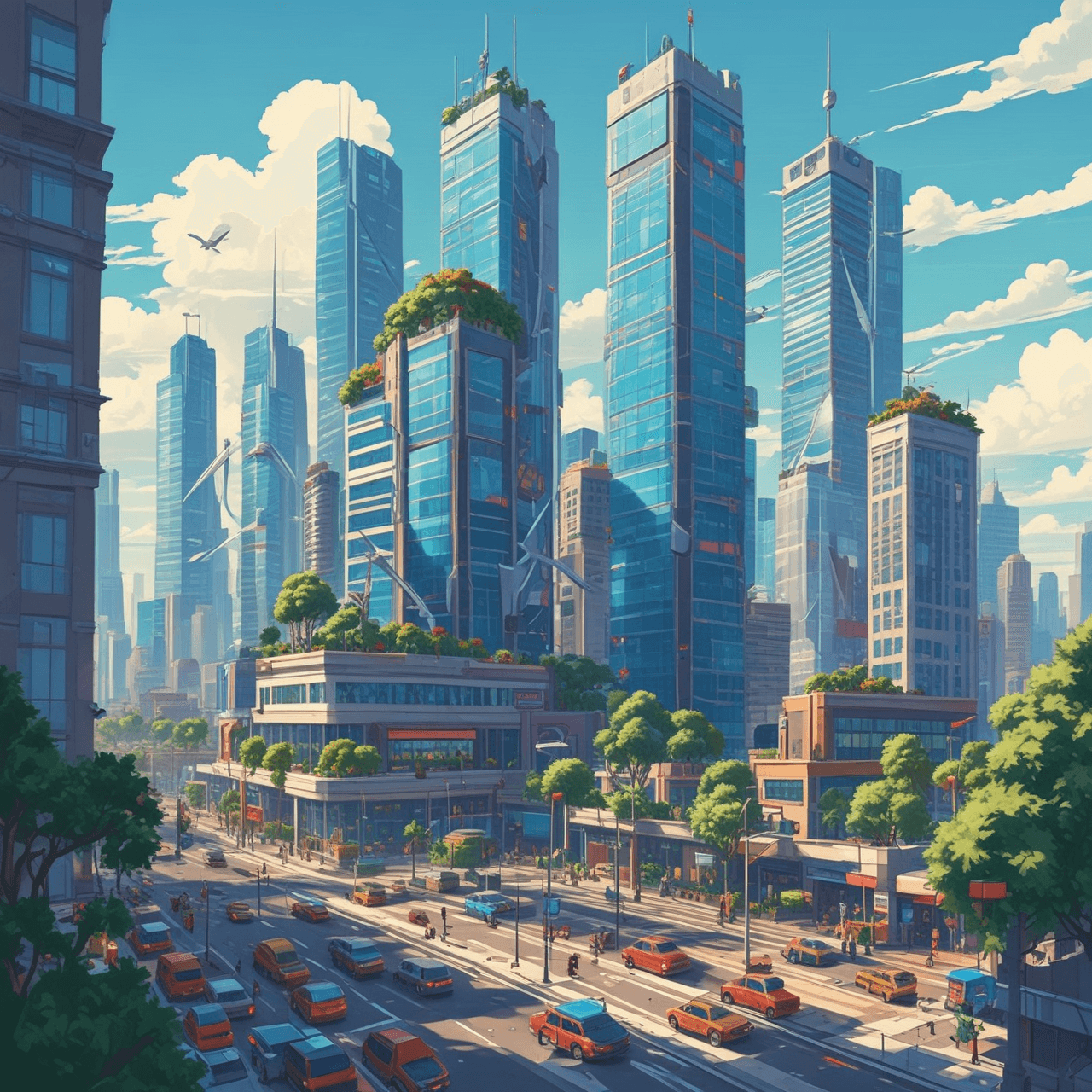 Eco-City Runner game banner