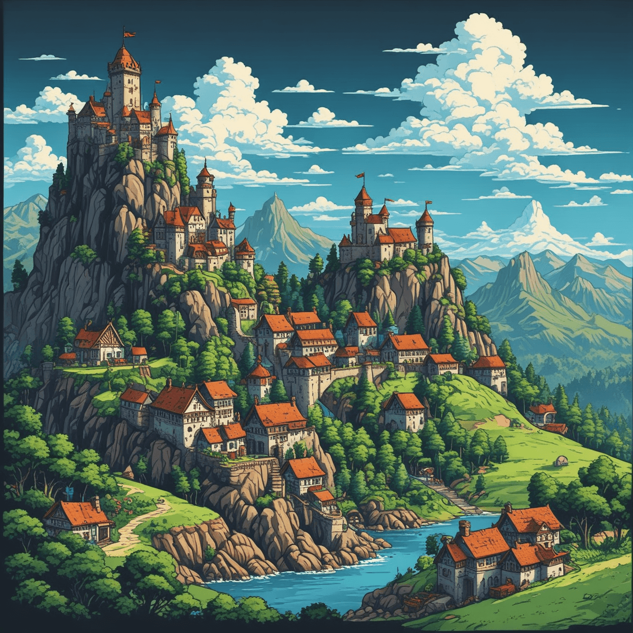 Medieval Jetpack Adventure game banner