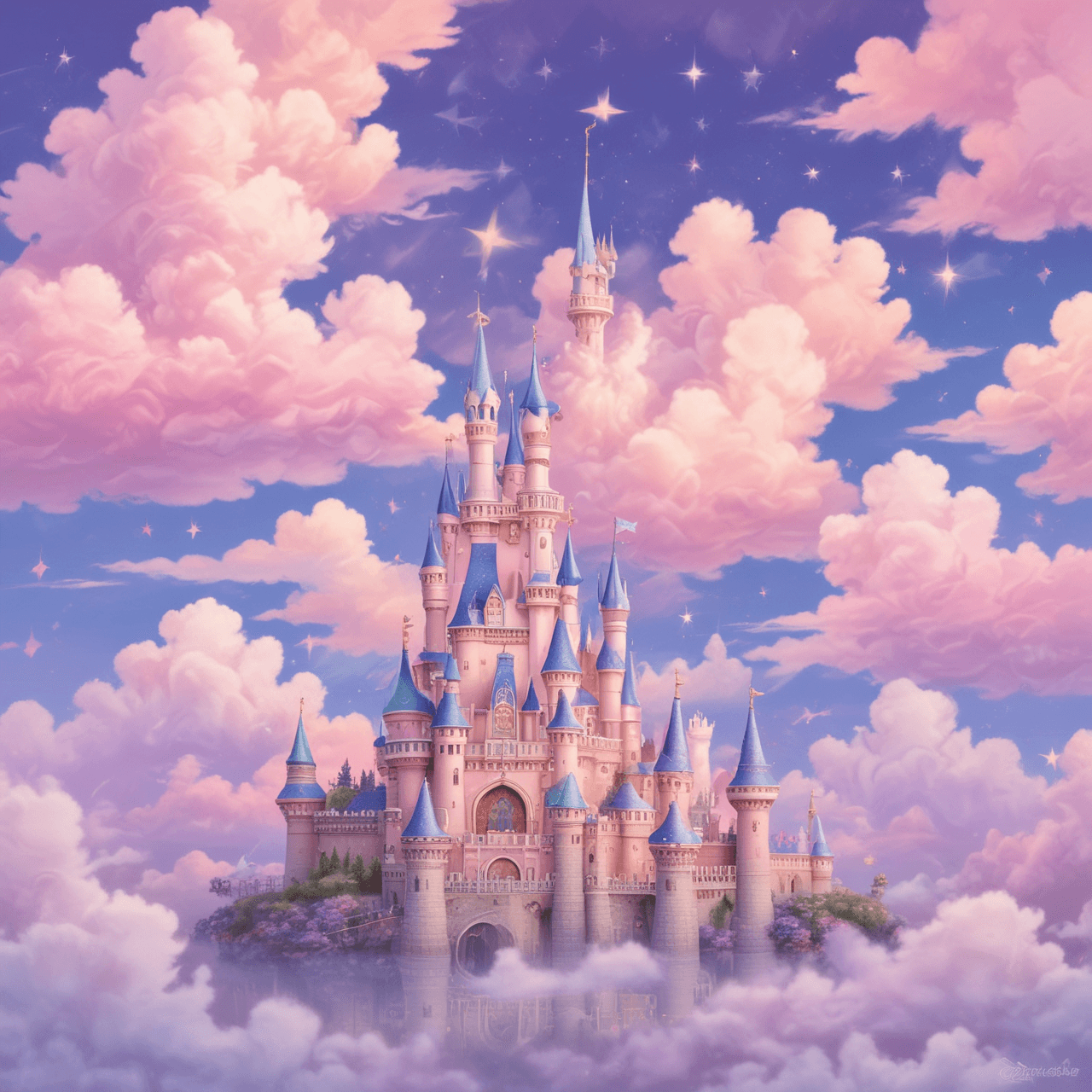 Physics Princess Cloud Hop game banner