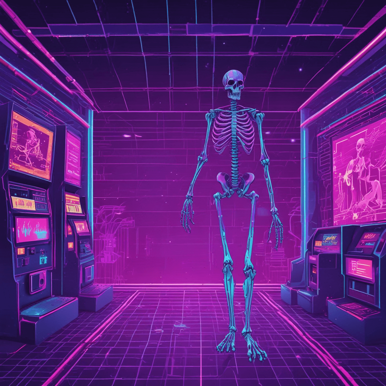 Anatomi Arcade-løb game banner