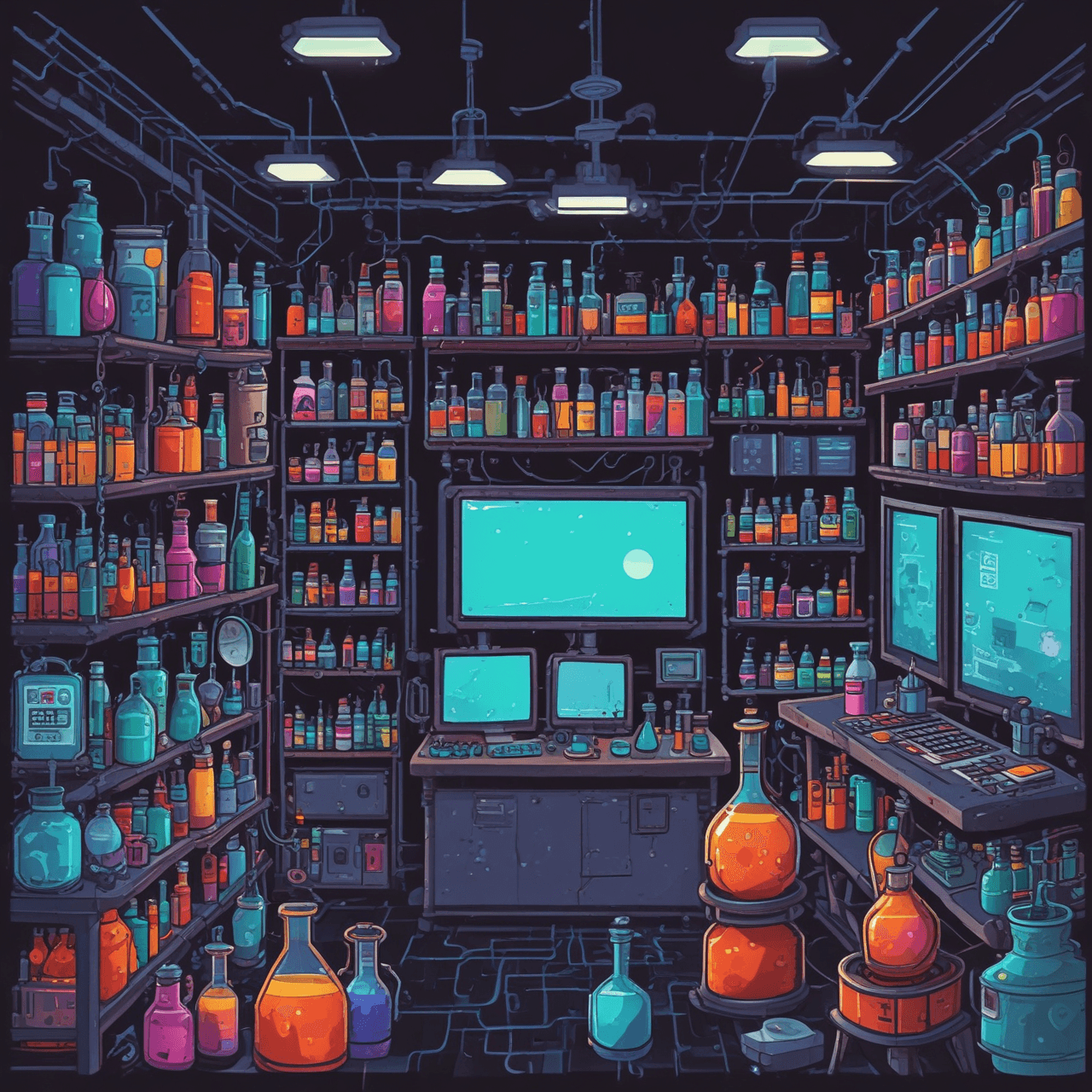 Jetpack Chemistry Adventure game banner