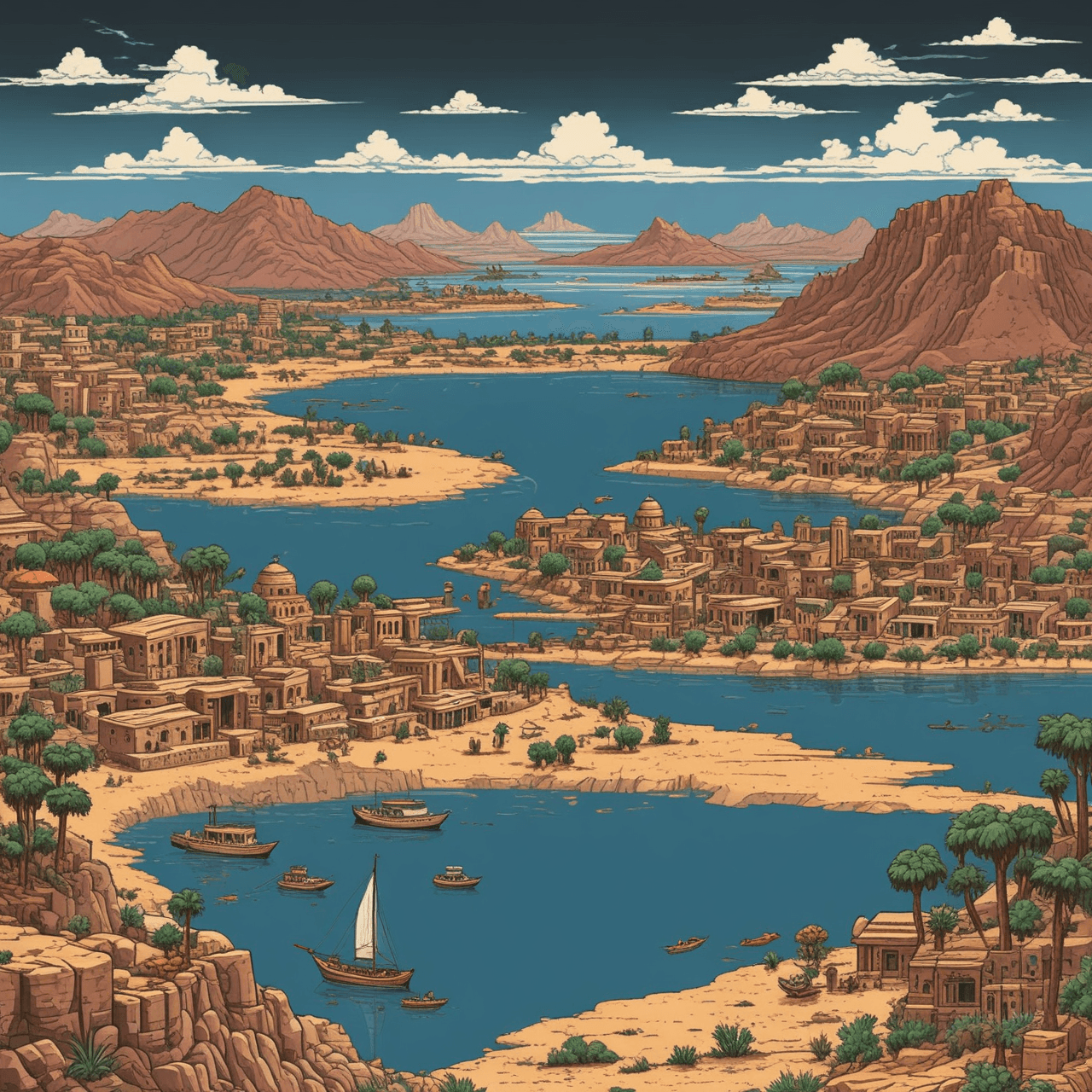 Ancient Run: Mesopotamia game banner